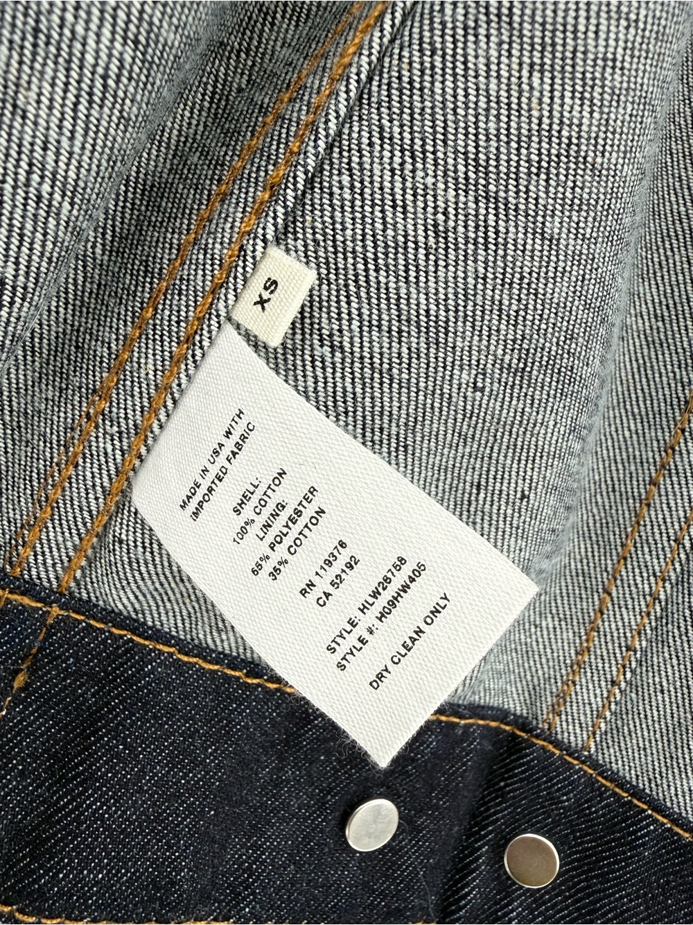 Helmut Lang Raw Indigo Denim Trench Size XS - Picture 12 of 16